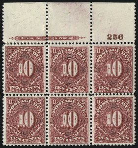 Sale 1096, Lot 858, Postage Due cont. (Scott J16-J104)