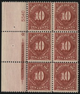Sale 1096, Lot 861, Postage Due cont. (Scott J16-J104)
