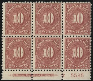 Sale 1096, Lot 864, Postage Due cont. (Scott J16-J104)