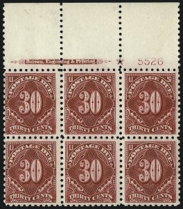 Sale 1096, Lot 865, Postage Due cont. (Scott J16-J104)