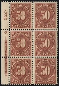 Sale 1096, Lot 869, Postage Due cont. (Scott J16-J104)