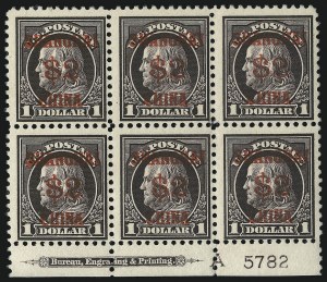 Sale 1096, Lot 889, Offices in China (Scott K1-K18)