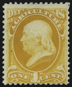 Sale 1096, Lot 900, Officials (Scott O1-O123)