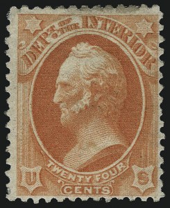 Sale 1096, Lot 901, Officials (Scott O1-O123)