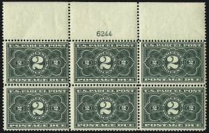 Sale 1096, Lot 955, Parcel Post & Dues, Carriers (Scott Q1-Q12, JQ1-JQ5)