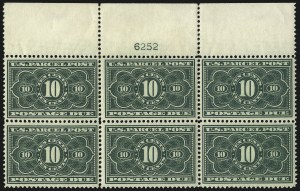 Sale 1096, Lot 956, Parcel Post & Dues, Carriers (Scott Q1-Q12, JQ1-JQ5)