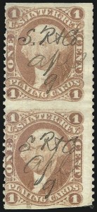 Sale 1096, Lot 961, First Issue Revenues (Scott R1-R102a)
