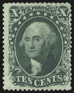 Sale 1100, Lot 1, 1857-60 Issue and Reprints (Scott 33-47)