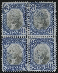 Sale 1100, Lot 176, Revenues (R95a thru RB6a)