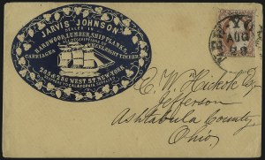 Sale 1100, Lot 200, Postal History: Stamped Covers