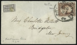 Sale 1100, Lot 205, Postal History: Stamped Covers