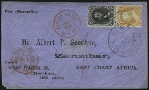 Sale 1100, Lot 213, Postal History: Stamped Covers