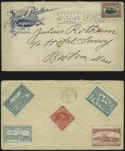 Sale 1100, Lot 223, Postal History: Stamped Covers
