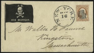Sale 1100, Lot 228, Postal History: Civil War