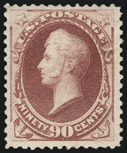 Sale 1100, Lot 41, 1869 Pictorial Issue thru 1870-90 Bank Notes (Scott 113-229)