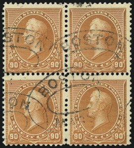 Sale 1100, Lot 43, 1869 Pictorial Issue thru 1870-90 Bank Notes (Scott 113-229)