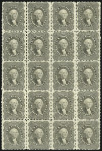 Sale 1100, Lot 5, 1857-60 Issue and Reprints (Scott 33-47)