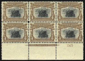 Sale 1100, Lot 72, 1901 Pan-American Issue (Scott 294-299)