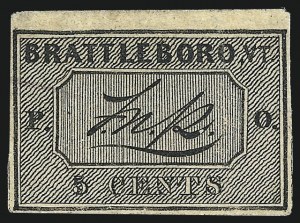 Sale 1106, Lot 3006, Postmasters Provisionals