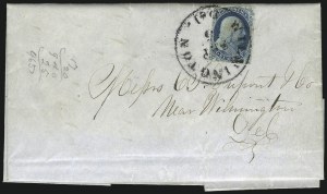Sale 1106, Lot 3021, 1851-56 Issue