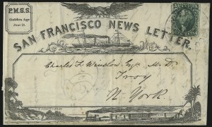 Sale 1106, Lot 3060, Western Mails