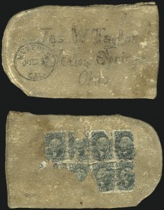 Sale 1106, Lot 3062, Western Mails