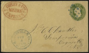 Sale 1106, Lot 3069, Western Mails, continued