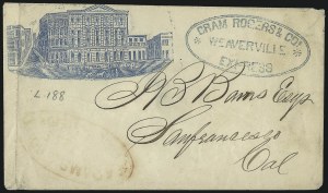 Sale 1106, Lot 3071, Western Mails, continued