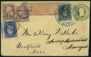 Sale 1106, Lot 3073, Western Mails, continued