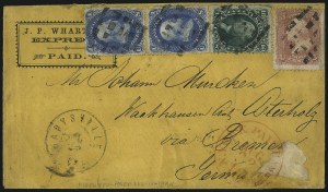 Sale 1106, Lot 3074, Western Mails, continued