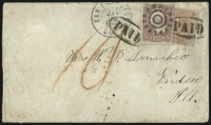 Sale 1106, Lot 3076, Western Mails, continued