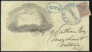 Sale 1106, Lot 3078, Western Mails, continued