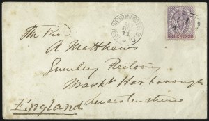 Sale 1106, Lot 3079, Western Mails, continued