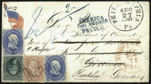 Sale 1106, Lot 3089, 1861-66 Issue