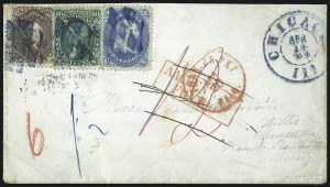 Sale 1106, Lot 3091, 1861-66 Issue