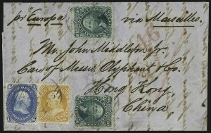 Sale 1106, Lot 3096, 1861-66 Issue