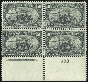 Sale 1106, Lot 3140, 1894-98 Issue thru Pan-American Issue