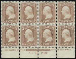 Sale 1107, Lot 123, 1861-66 Issue (Scott 56-78)