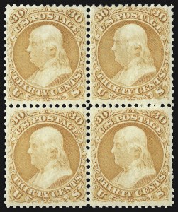 Sale 1107, Lot 129, 1861-66 Issue (Scott 56-78)