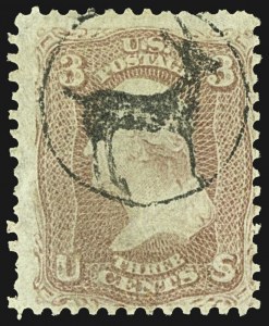 Sale 1107, Lot 147, Fancy Cancellations: Off Cover