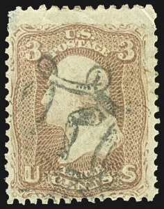 Sale 1107, Lot 148, Fancy Cancellations: Off Cover