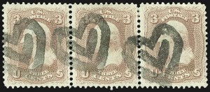 Sale 1107, Lot 155, Fancy Cancellations: Off Cover