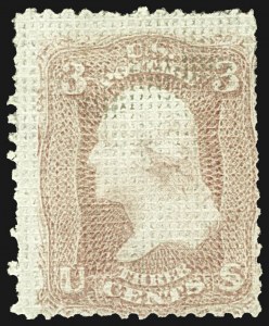 Sale 1107, Lot 184, 1867-68 Grilled Issue (Scott 79-85E)