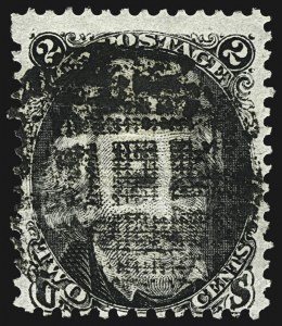 Sale 1107, Lot 194, 1867-68 Grilled Issue (Scott 79-85E)