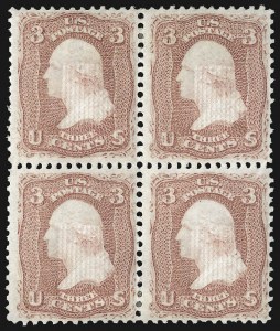 Sale 1107, Lot 200, 1867-68 Grilled Issue (Scott 88-101)