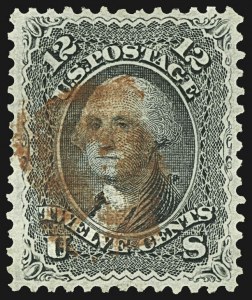 Sale 1107, Lot 203, 1867-68 Grilled Issue (Scott 88-101)