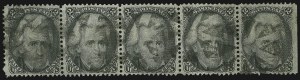Sale 1107, Lot 207, 1867-68 Grilled Issue (Scott 88-101)