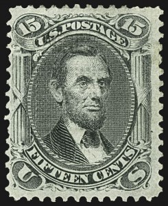 Sale 1107, Lot 211, 1867-68 Grilled Issue (Scott 88-101)