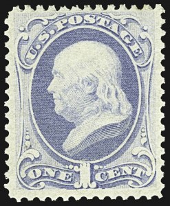 Sale 1107, Lot 268, 1870-71 National Bank Note Co. Issues (Scott 134-155)