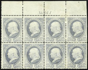 Sale 1107, Lot 290, 1873-93 Bank Note Co. Issue (Scott 156-229)